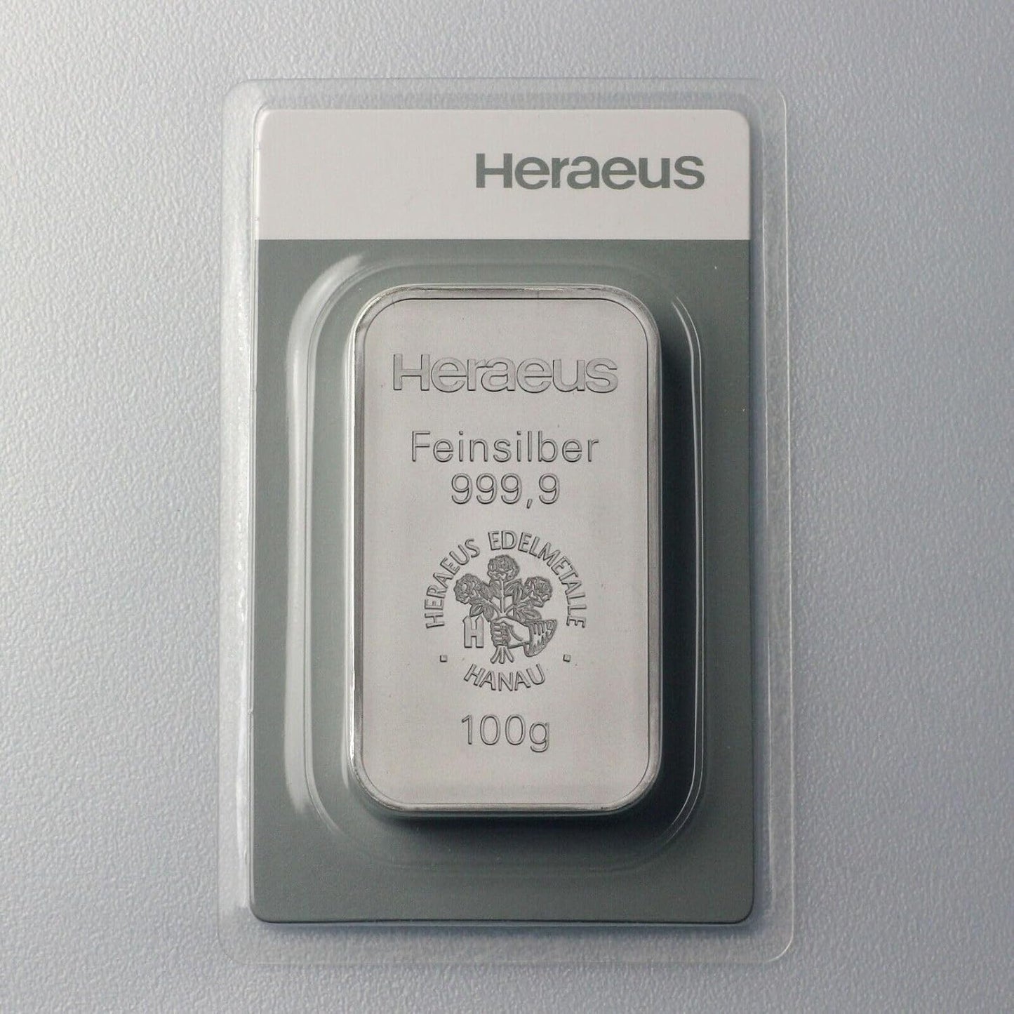 100 g Silberbarren | Feinsilber 999,9 | LBMA-zertifiziert