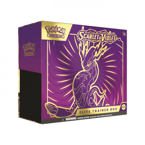 Pokemon Scarlet & Violet SV1EN Elite Trainer Box Miraidon (englisch)