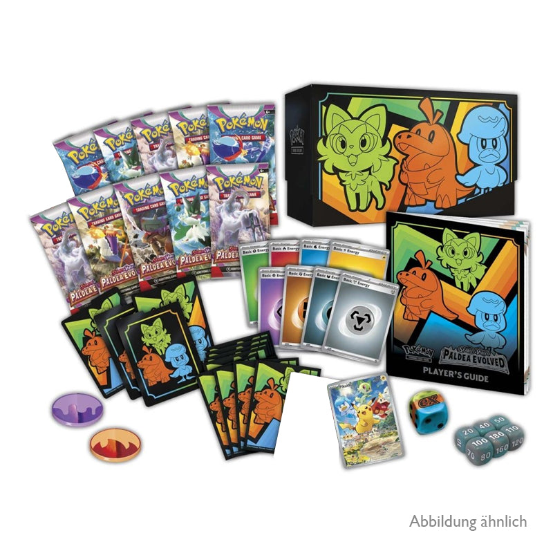 Pokemon Scarlet & Violet - Paldea Evolved Elite Trainer Box Englisch Vorbestellung