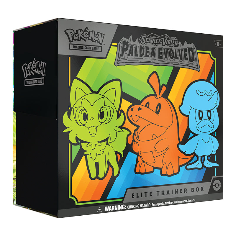 Pokemon Scarlet & Violet - Paldea Evolved Elite Trainer Box Englisch Vorbestellung