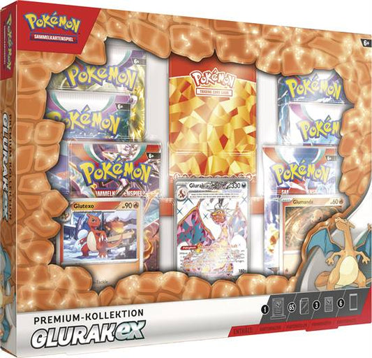 Pokemon Glurak EX Premium Collection Deutsch