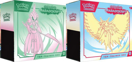 Pokemon Karmesin & Purpur 4 Paradoxrift Top Trainer Box Deutsch