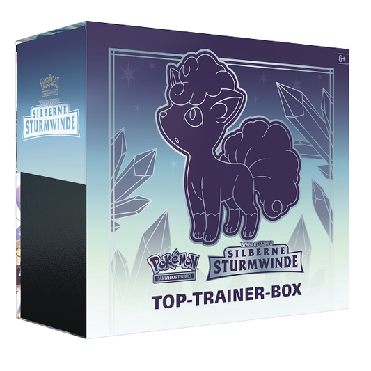 Pokemon Silberne Sturmwinde Top Trainer Box Deutsch