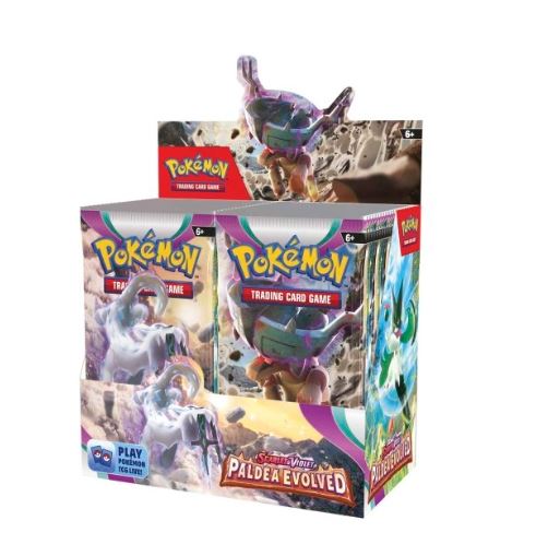 Pokemon Scarlet & Violet - Paldea Evolved Display Englisch