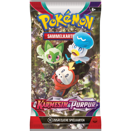 Pokemon Karmesin & Purpur SV1DE Booster (deutsch)