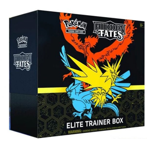 Pokemon Hidden Fates Elite Trainer Box Englisch