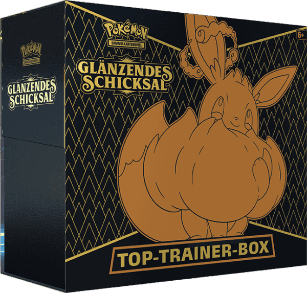 Pokemon Glänzendes Schicksal Top Trainer Box deutsch