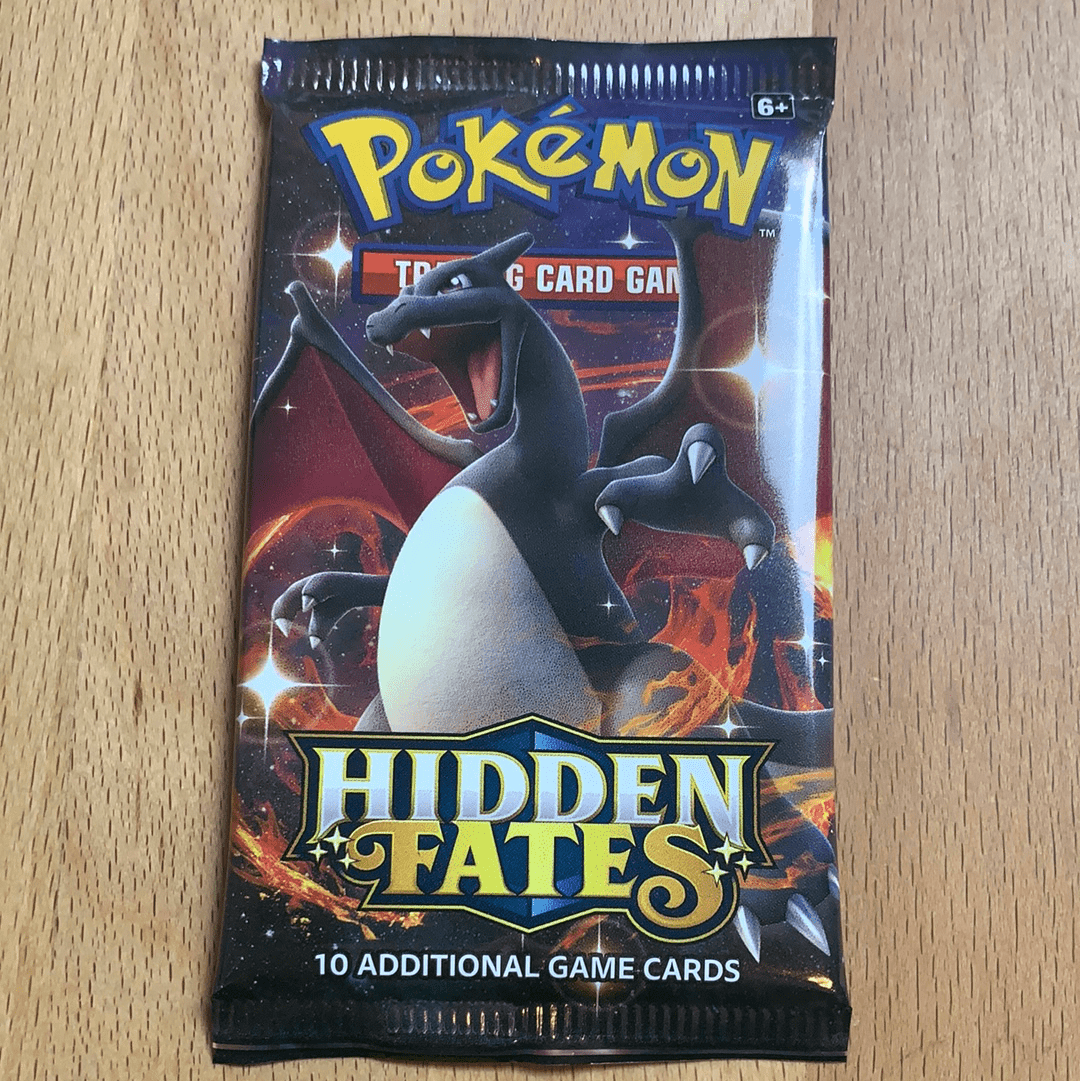 Pokémon Hidden Fates 1 Booster Englisch