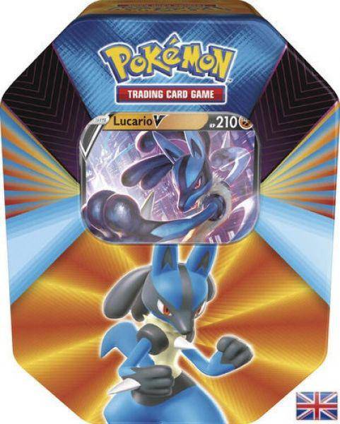 Pokemon Lucario-V Spring Tin Box (englisch)