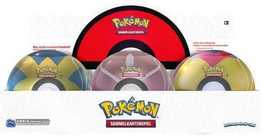 Pokemon - Pokeball TIN Frühjahr 2022 - 1 ZUFÄLLIGE TIN -