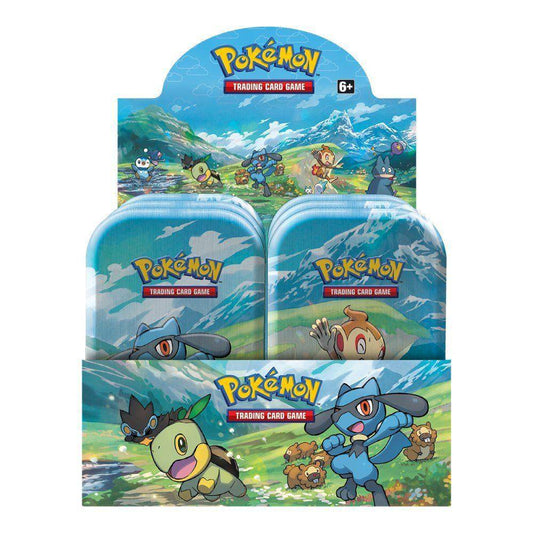 POKÉMON Sammelkarte »Sinnoh Sterne Mini Tin 10er Display Case«, deutsch