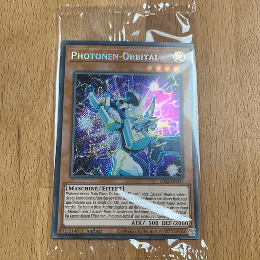 YU GI OH PHOTONEN ORBITAL LDS2-DE051 SECRET RARE 1.AUFLAGE