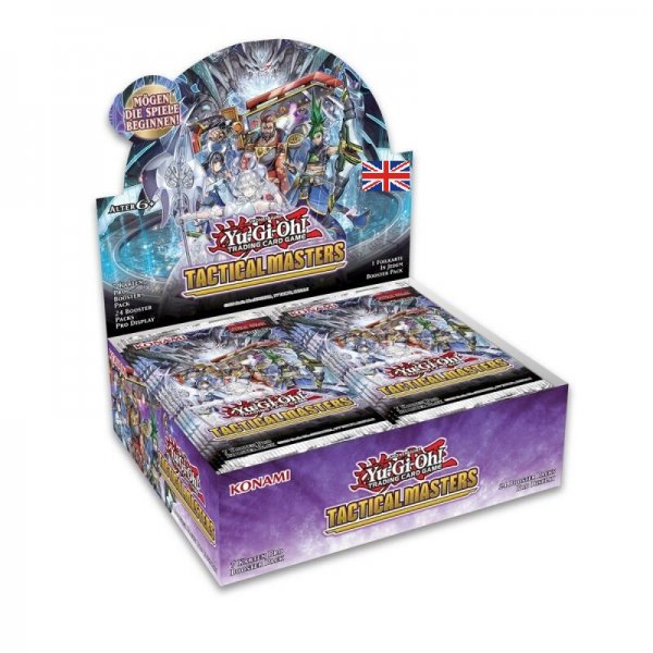 Yugioh Tactical Masters Special Booster Display (24 Packs) Englisch 1. Auflage
